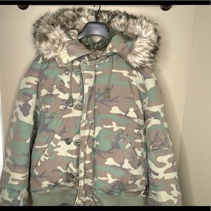 XXL Denim & Supply camouflage coat by Ralph Lauren